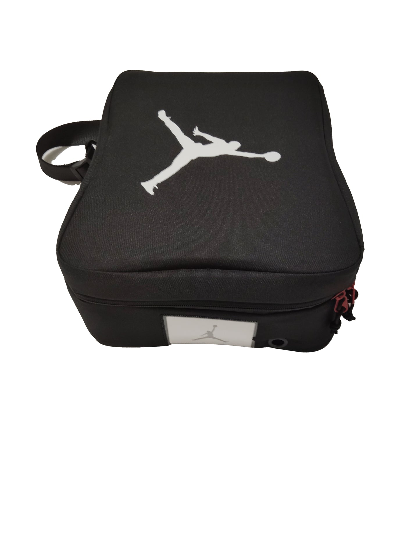 Jordan Black and White Shoe Bag