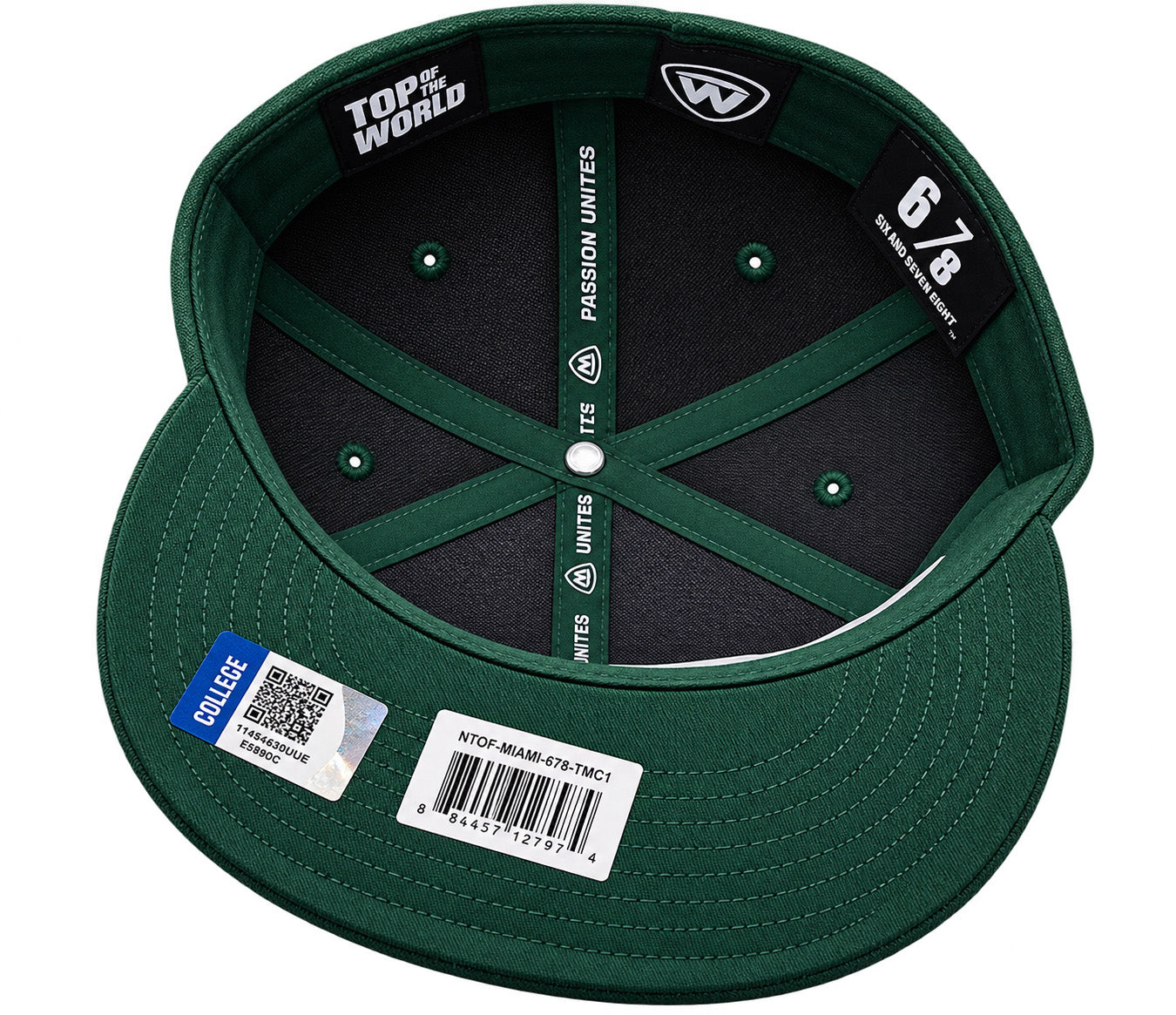 Miami Hurricanes Fitted Cap