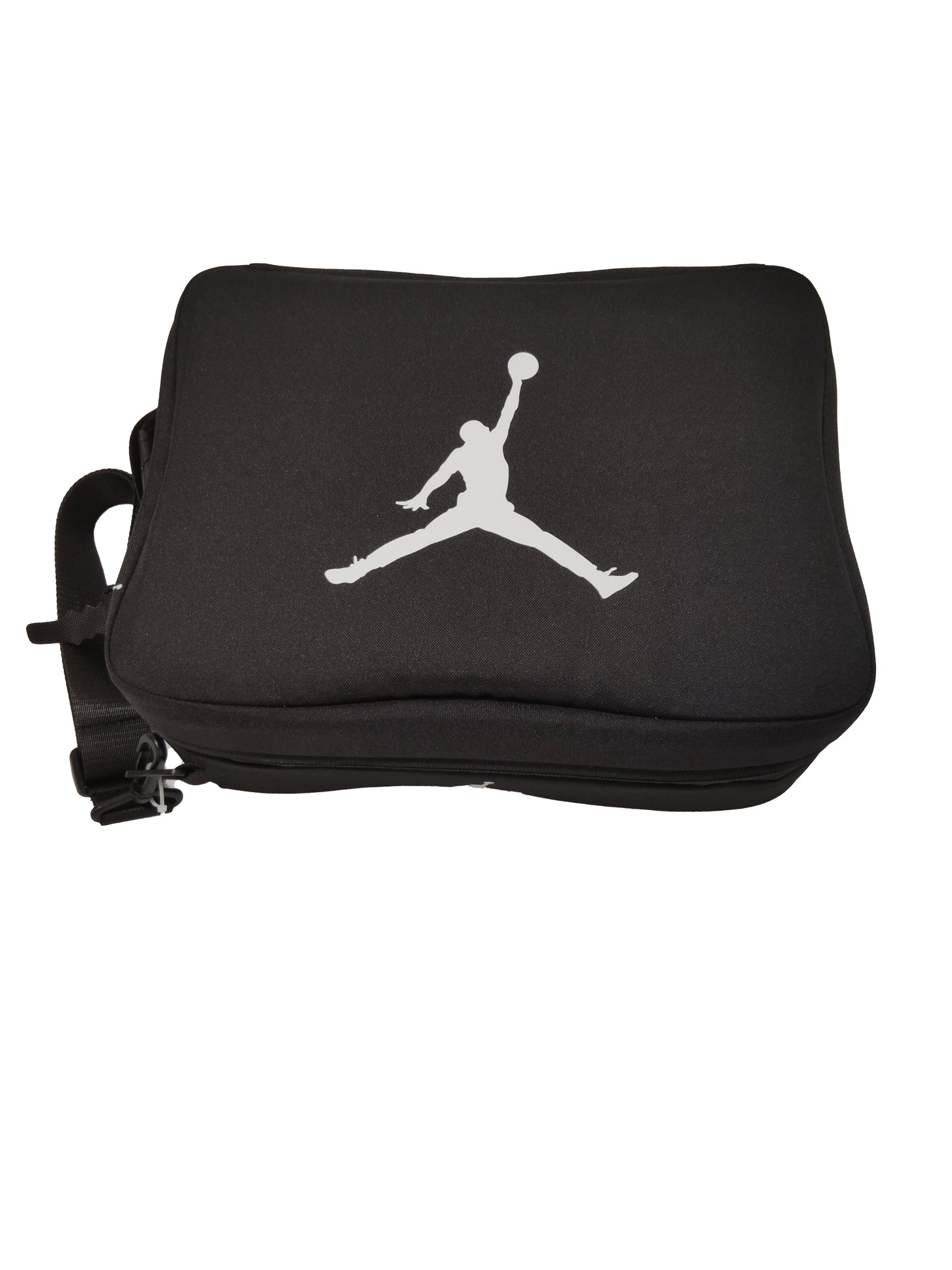 Jordan Black and White Shoe Bag