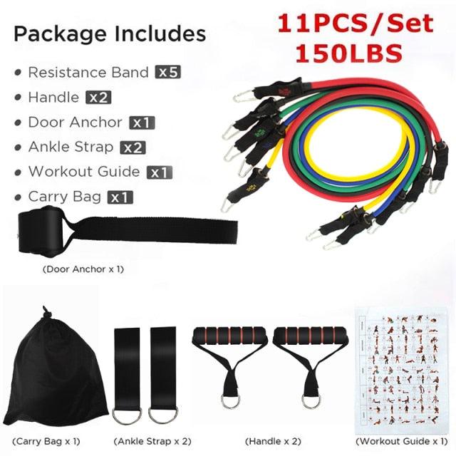 Resistance Bands Pull Rope Sport Set - bagholdersclothing