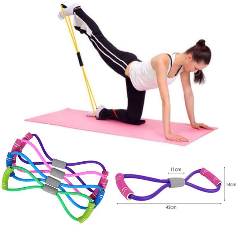 Slimming Yoga Rubber Resistance Band - bagholdersclothing