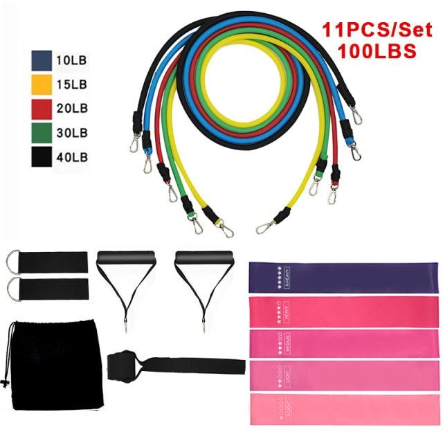 Resistance Bands Pull Rope Sport Set - bagholdersclothing