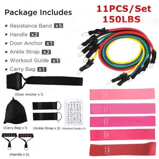 Resistance Bands Pull Rope Sport Set - bagholdersclothing