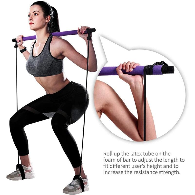 New Fitness Yoga Pilates Bar Stick - bagholdersclothing